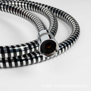 Шланг для душа, ПВХ, 150 см , цв.хром Iddis Optima Home A50611 1.5