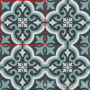 Керамогранит для пола и стены DeShun Ceramics Art Decor  DC232 20x20 DC232