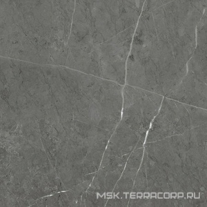 Керамогранит для пола и стены Kerranova Skala  2203 Темно-серый Лаппатированный 60х60 K-2203/LR/600x600x10