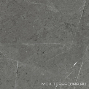 Керамогранит для пола и стены Kerranova Skala  2203 Темно-серый Лаппатированный 60х60 K-2203/LR/600x600x10