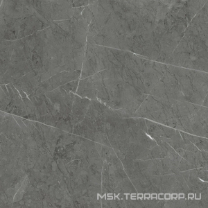 Керамогранит для пола и стены Kerranova Skala  2203 Темно-серый Лаппатированный 60х60 K-2203/LR/600x600x10