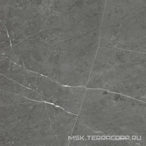 Керамогранит для пола и стены Kerranova Skala  2203 Темно-серый Лаппатированный 60х60 K-2203/LR/600x600x10
