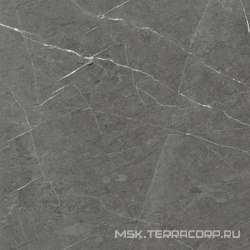 Керамогранит для пола и стены Kerranova Skala  2203 Темно-серый Лаппатированный 60х60 K-2203/LR/600x600x10
