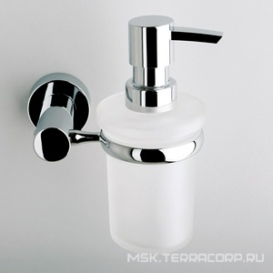 Дозатор для жидкого мыла, настенный, хром, Donau Wasserkraft donau K-9499