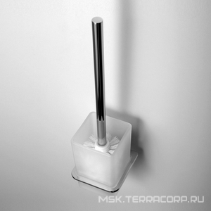 Ерш настенный, хром/стекло, хром, Leine Wasserkraft leine K-5027