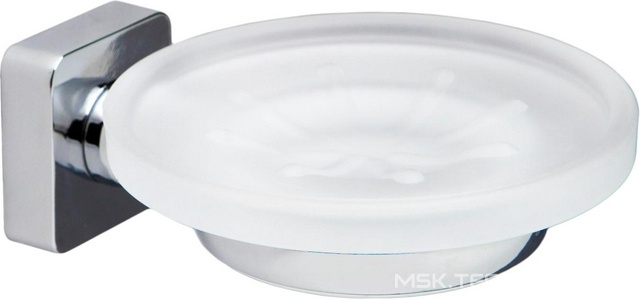 Мыльница стеклянная настенная, хром, Lippe Wasserkraft lippe K-6529