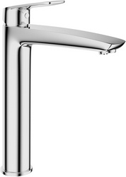 Смеситель для раковины L, Высокий, без д/к, (цв.хром),  ZZ Aqueduto SUAVE SUA0300