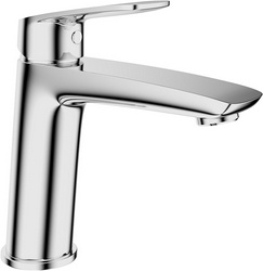 Смеситель для раковины M, без д/к, (цв.хром),  ZZ Aqueduto SUAVE SUA0200