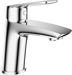 Смеситель для раковины S, без д/к, (цв.хром),  ZZ Aqueduto SUAVE SUA0100