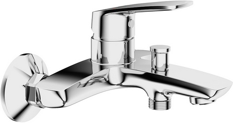 Смеситель для ванны, (цв.хром),  ZZ Aqueduto SUAVE SUA0600