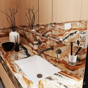 Раковина встраиваемая в столешницу снизу, прямоуг., 530х375хh220мм, без отв. д/смес., с переливом, (цв. белый глянец),  Aqueduto Sotto SOT0210