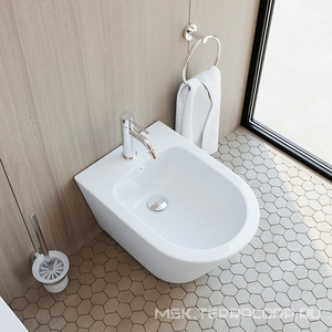 Донный клапан для сливного отверстия раковин/биде с переливом и без перелива, Push-Open, G 1 1/4, (крышка слива пластик цв.хром), Aqueduto  Aqueduto RALO RAL0200