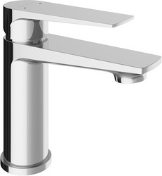 Смеситель для раковины S, без д/к, (цв.хром),  ZZ Aqueduto LINHA LIN0100