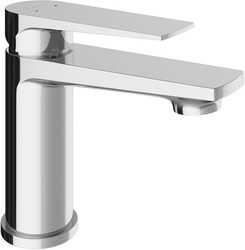 Смеситель для раковины M, без д/к, (цв.хром),  ZZ Aqueduto LINHA LIN0200