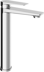 Смеситель для раковины L, Высокий, без д/к, (цв.хром),  ZZ Aqueduto LINHA LIN0300