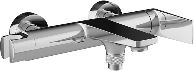 Смеситель для ванны, (цв.хром),  ZZ Aqueduto LINHA LIN0600