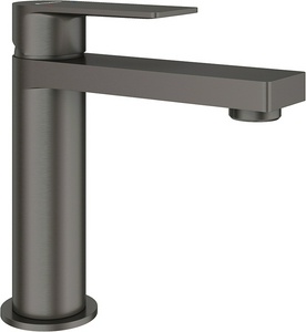 Смеситель для раковины M, без д/к, (цв.оружейная сталь),  ZZ Aqueduto GEOMETRICO GEO0245