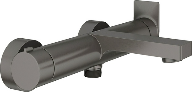 Смеситель для ванны, (цв.оружейная сталь),  ZZ Aqueduto GEOMETRICO GEO0645