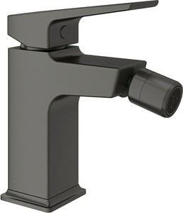 Смеситель для биде, без д/к, (цв.оружейная сталь),  ZZ Aqueduto CLARO CLA0545