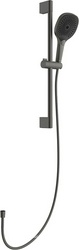 Душевой гарнитур: штанга, лейка, шланг, (цв.оружейная сталь),  ZZ Aqueduto Chuva CHU0645