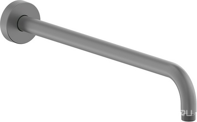 Кронштейн стеновой для верхнего душа, 425мм, 1/2, (цв. оружейная сталь),  ZZ Aqueduto Chuva CHU1145