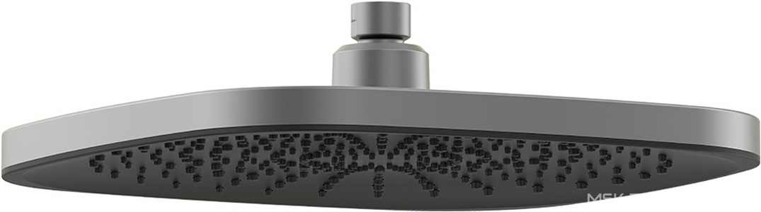 Верхний душ  255х255мм, (цв.оружейная сталь),  ZZ Aqueduto Chuva CHU1045