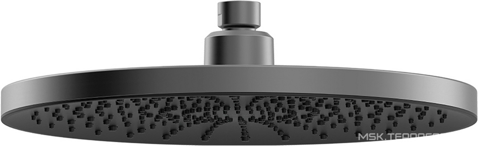 Верхний душ круглый 255мм, (цв.оружейная сталь),  ZZ Aqueduto Chuva CHU0945