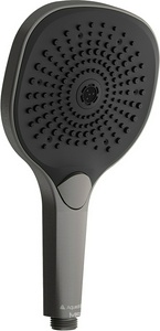 Лейка д/д ручная 3 режима, (пластик цв.оружейная сталь),  ZZ Aqueduto Chuva CHU0845