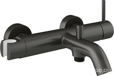 Смеситель для ванны, (цв.оружейная сталь),  ZZ Aqueduto Cano CAN0645