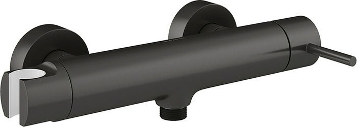 Смеситель для душа, (цв.оружейная сталь),  ZZ Aqueduto Cano CAN0745