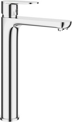 Смеситель для раковины L, Высокий, без д/к, (цв.хром), Base ZZ Aqueduto BASE BAS0300