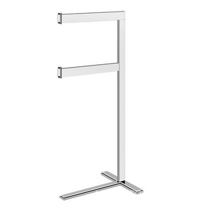 Полотенцедержатель двойной, напольный, свободностоящий h788х300х358мм, (цв.хром),  ZZ Gessi Eleganza 46571 031