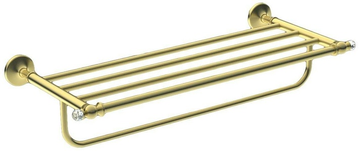 Полка для полотенец 610мм (цв. золото),  ZZ Art & Max Antic Cristal AM-2622SJ-Do