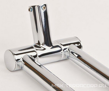 Полотенцедержатель двойной, поворотный 44,5см (цв.хром),  ZZ Hansgrohe Logis 40512000