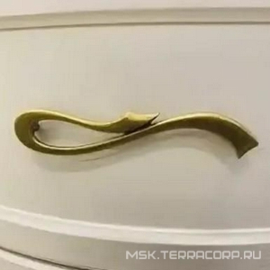 Ручка-скоба для мебели, (цв. бронза),  ZZ Eban Riccio FACRCMA--BR