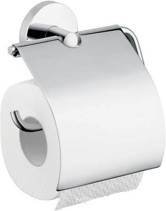 Держатель для туал.бумаги закрытый (цв.хром),  ZZ Hansgrohe Logis 40523000