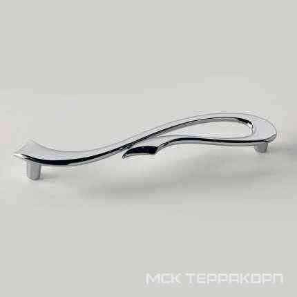 Ручка-скоба для мебели, (цв. хром), Riccio ZZ