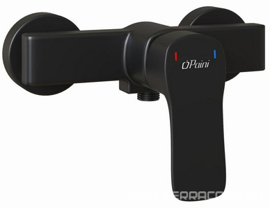 Смеситель для душа, без аксессуаров, цвет черный,  ZZ Paini Viva Style P4YO511