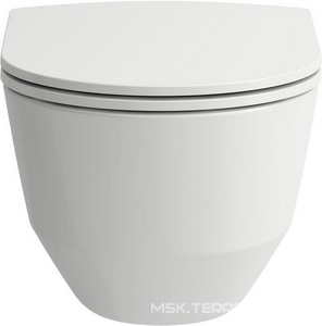 К-т: унитаз подвесной безободковый, сиденье с микролифтом, монтажная рама, крепёж, клавиша смыва цв.белый, Laufen Pro ZZ Laufen Laufen Pro New Z.RU93.0.761.6  (Эко-Душ)