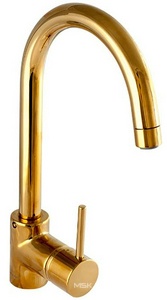 Смеситель для кухни, (цв.золото),  ZZ Paini Cox 78OT572LMKM