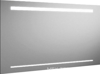 Зеркало с подсветкой 900х640х25 мм , сенсорный выкл.,корпус алюмин оптика ZZ
