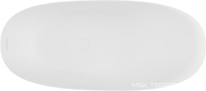 Ванна 1800x800хh600мм, отдельностоящая, интегрированный слив-перелив, д/к в цвет ванны в компл., (искусств.камень цв.белый),  Neo XL ZZ Allen Brau Krion 2.35002.21