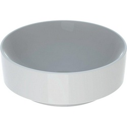 Раковина с установкой на столешницу круглой формы, D=40 см, без отв. под смеситель, без отв. перелива, VariForm ZZ