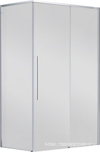 Душевой уголок 1100х900хh1950мм, прямоуг., правый/левый, (стекло прозрачное 6мм Easy Clean, фурн.цв.хром),  ZZ Vincea Slim-N VSR-4SN9011CL