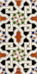 Декор Mainzu Zocalo Granada I  14х28 n121742