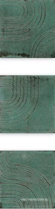 Керамическая плитка для стены WOW Enso  Wabi  Green 12,5x12,5 120845
