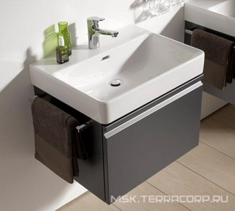 Раковина 65х48см, 1 отв. д/смес., с переливом, LaufenPro ZZ Laufen Laufen Pro 8.1895.3.000.104.1