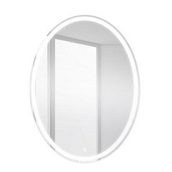 Зеркало 750x30х900мм, овальное с встроенным по периметру светильником, сенсорным выключателем, 12W, 220-240V, BelBagno ZZ