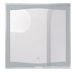 Зеркало 700x30xh700мм, с встроенным светильником и сенсорным выключателем,12W, 220-240V, BelBagno ZZ