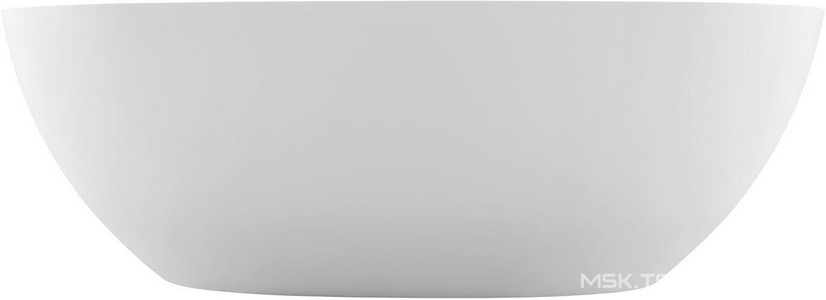 Ванна 1700x800хh540мм, отдельностоящая, интегрированный слив-перелив, д/к в цвет ванны в компл., (искусств.камень цв.белый),  Oval ZZ Allen Brau Krion 2.35003.21